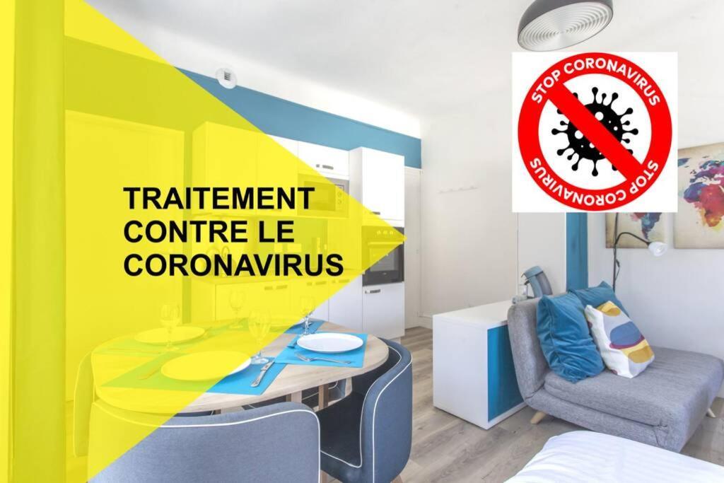 Zen Studio Les Thermes - Challes Centre - Parking Ngoại thất bức ảnh